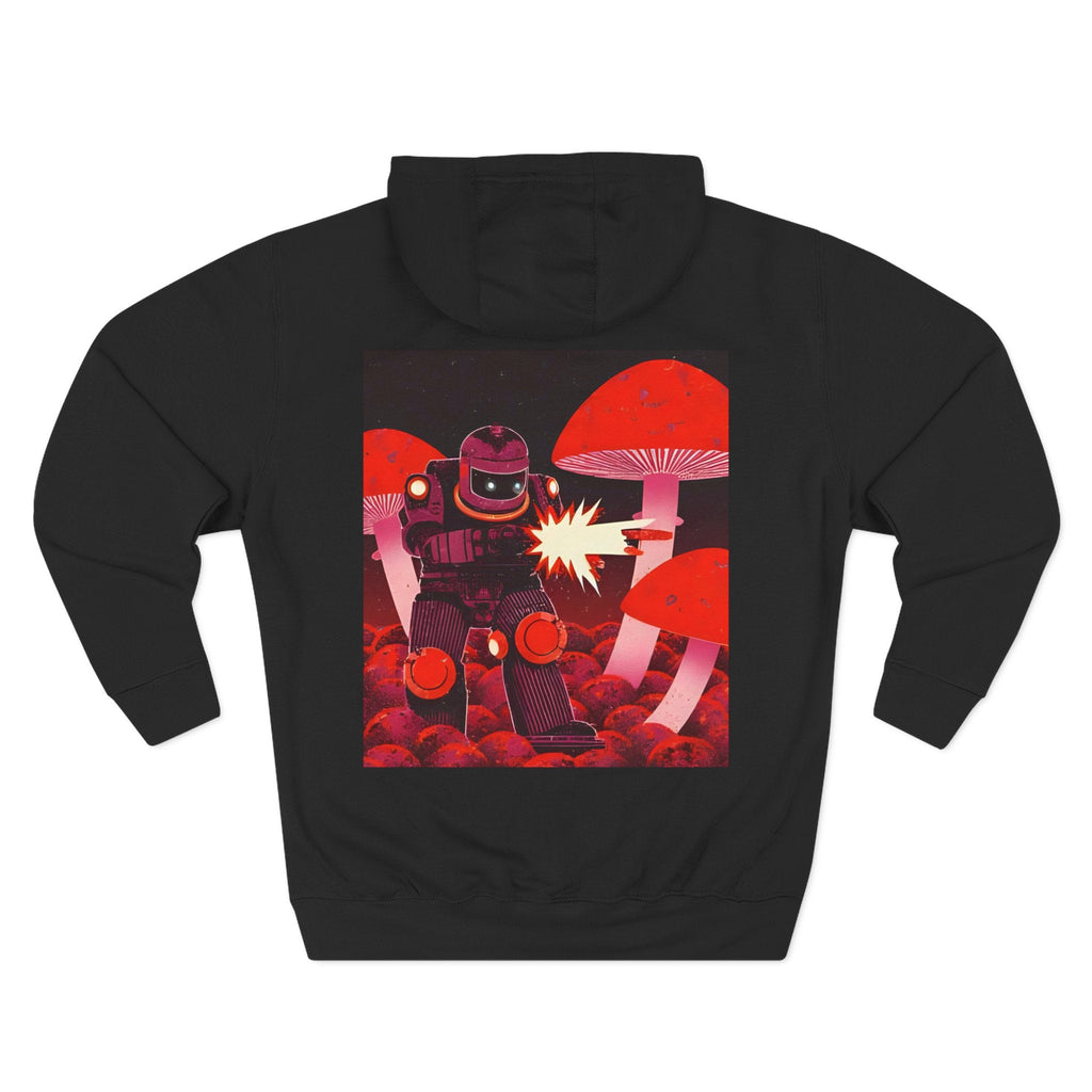 Fleece Hoodie - Cozy Graphic Sweatshirt with Adjustable Hood & Kangaroo Pocket