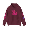 Gamer Girl Hoodie - Unisex Heavy Blend Hoodie with Printed Sleeve Sweatshirt