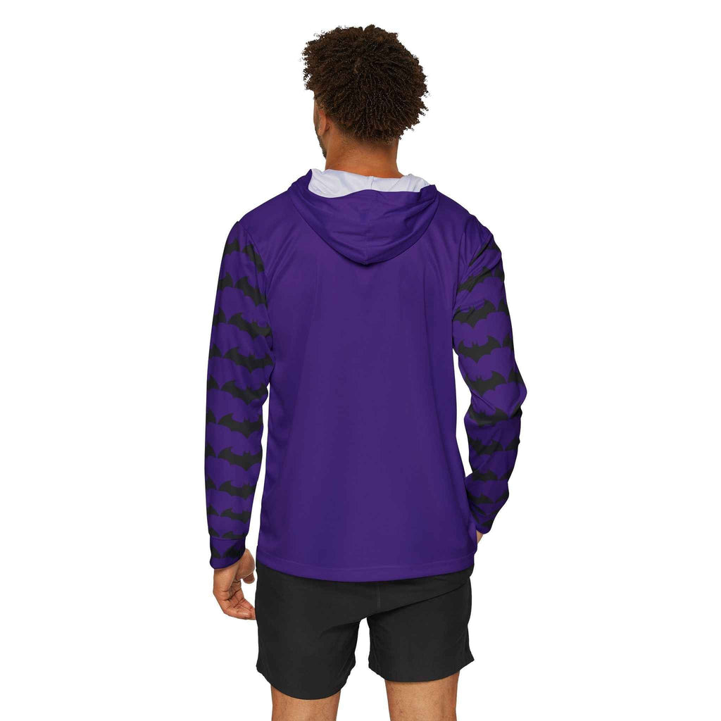 Joker Batman Hoodie Men's Sports Warmup Hoodie (AOP)