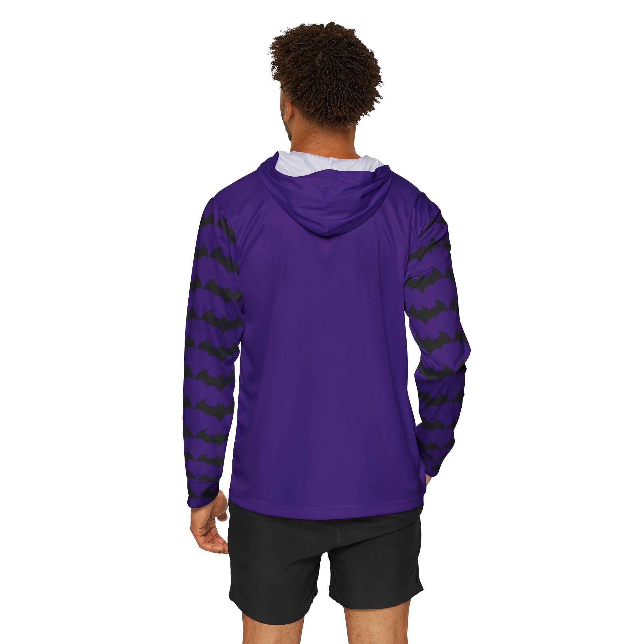 Joker Batman Hoodie Men's Sports Warmup Hoodie (AOP)