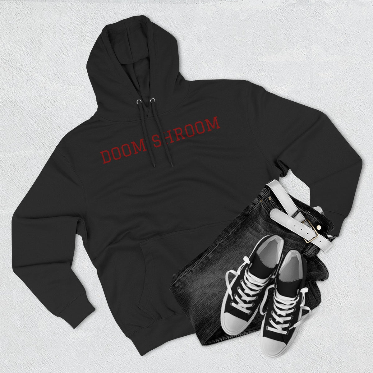 Fleece Hoodie - Cozy Graphic Sweatshirt with Adjustable Hood & Kangaroo Pocket