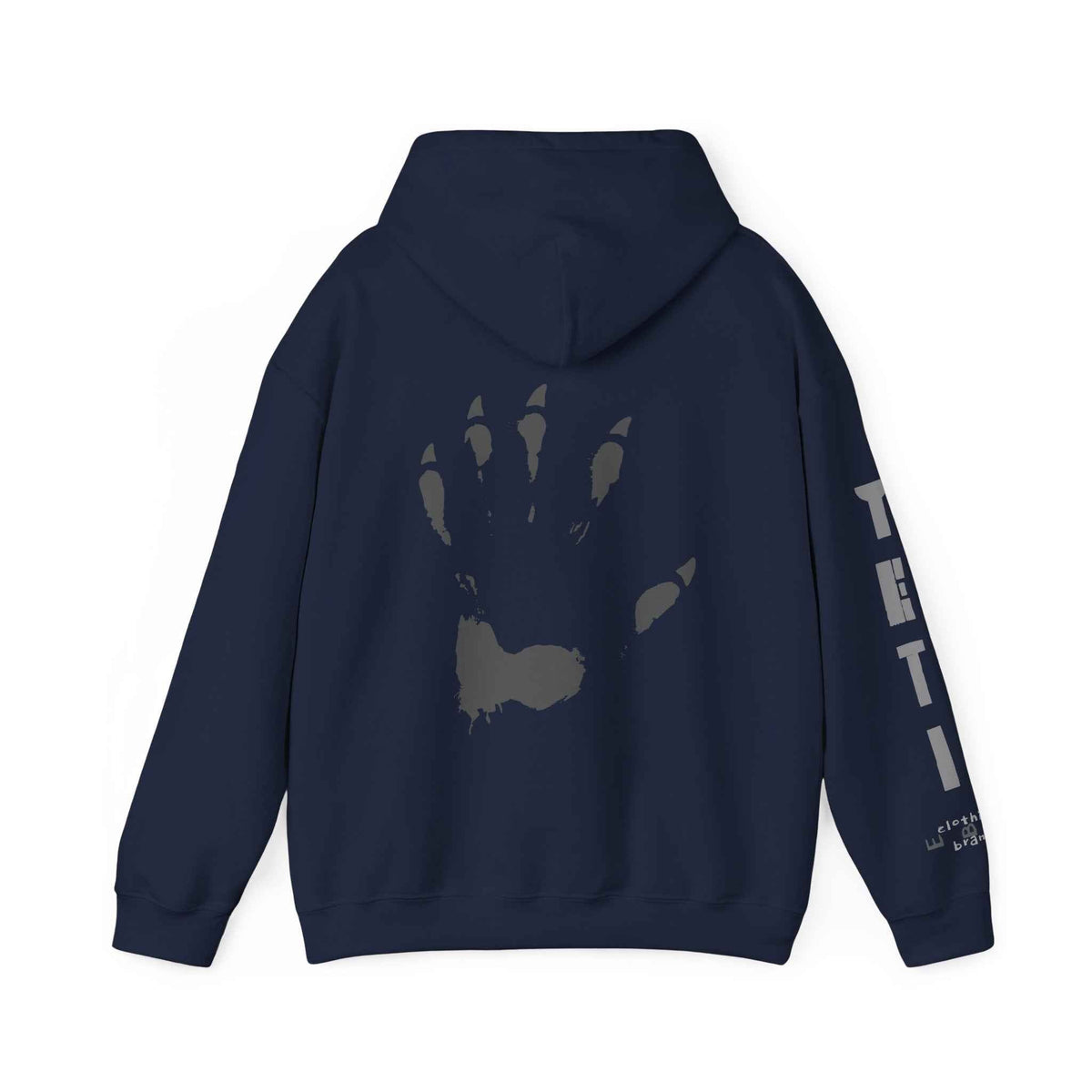 Yeti Claw Hoodie, Bigfoot Sweatshirt, Sasquatch Pullover, Cryptid Jumper, Monster Hooded Top, EBO Design