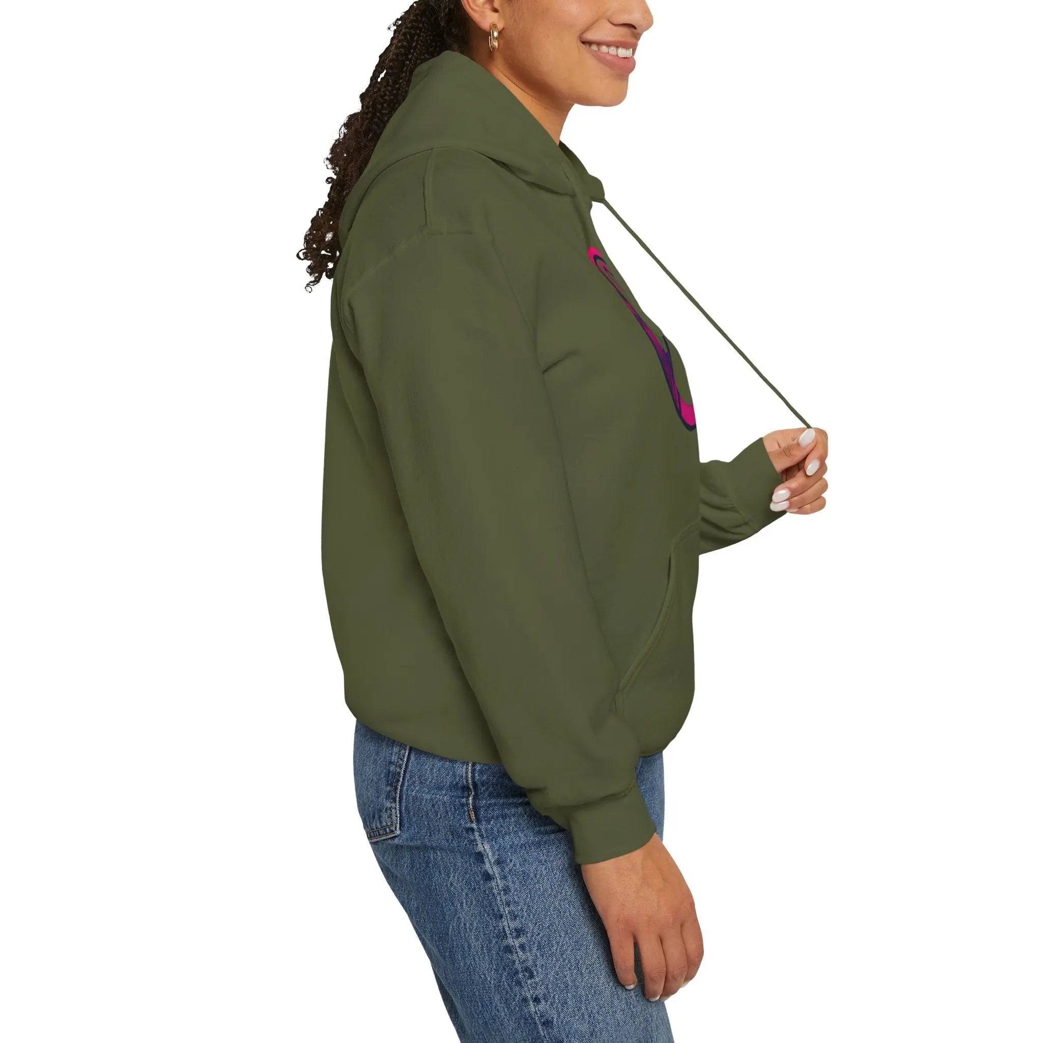 Heavy Blend Hoodie - Unisex Cotton Polyester Blend Classic Fit Sweatshirt