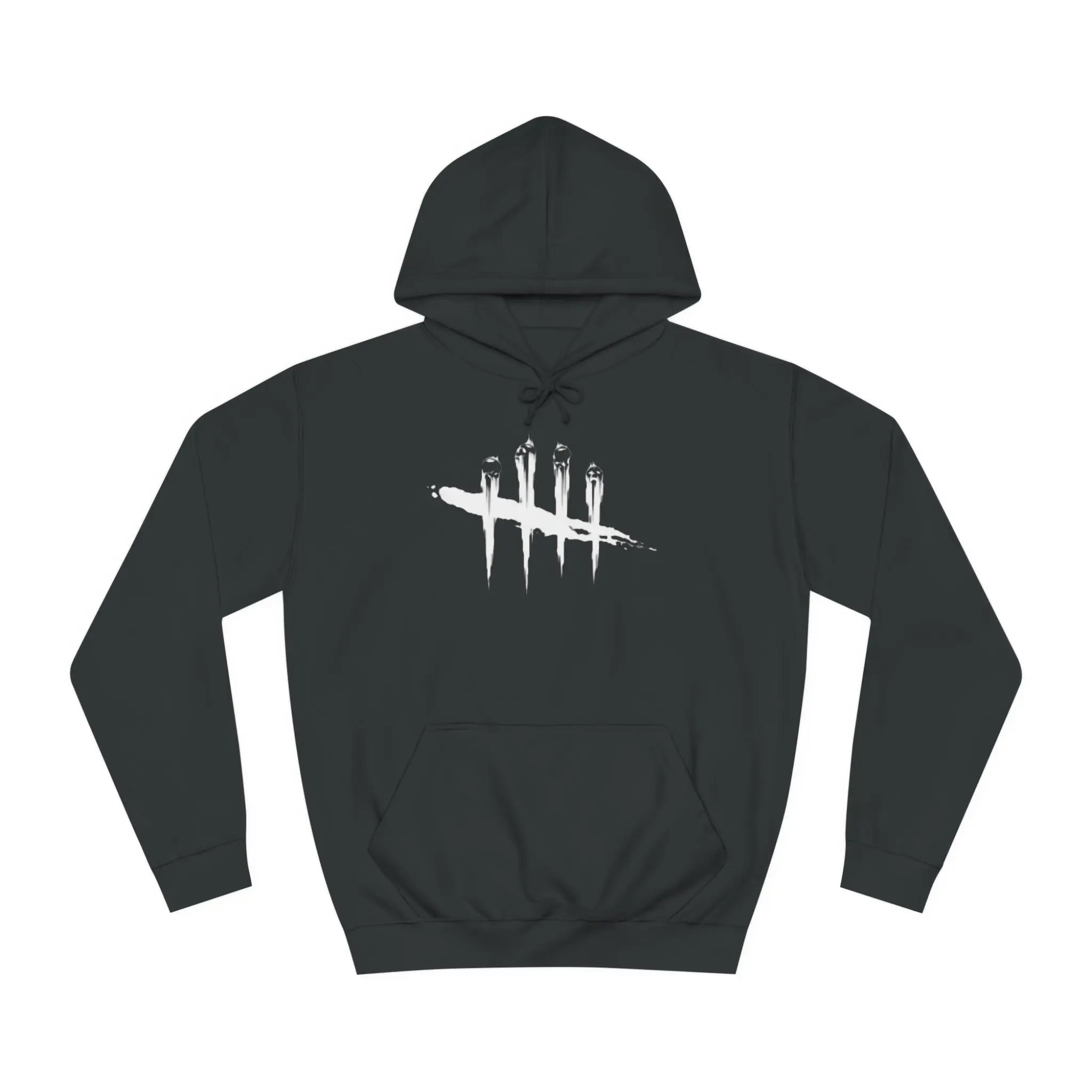 Unisex College Hoodie - Oversized Cotton Polyester Hoodie With Kangaroo Pocket