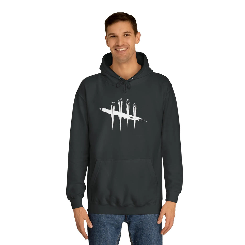 Unisex College Hoodie - Oversized Cotton Polyester Hoodie With Kangaroo Pocket