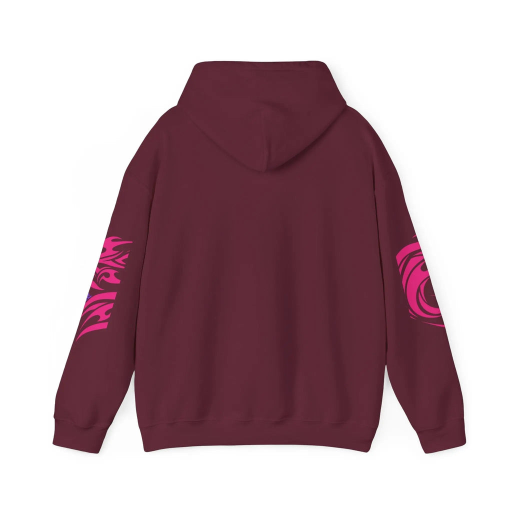 Gamer Girl Hoodie - Unisex Heavy Blend Hoodie with Printed Sleeve Sweatshirt