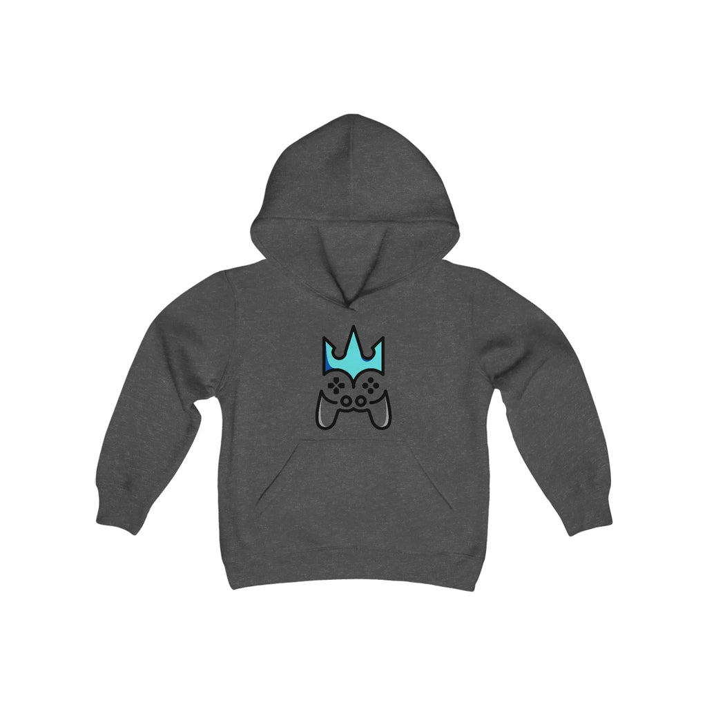 Youth Hooded Sweatshirt - Heavy Blend Hoodie With Kangaroo Pocket & Twill Taped Neck